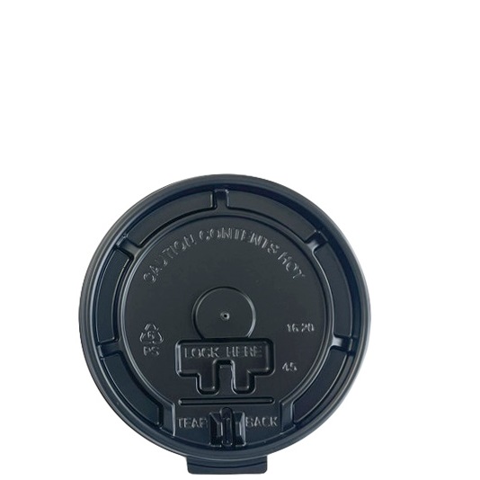 BTL80 غطاء بلاستيك أسود 9أنز - 80مم
